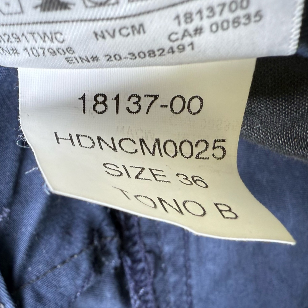 Hudson Jeans Navy Camouflage Cargo Pants - Picture 10 of 14